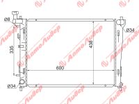 Радиатор HY-001-1216